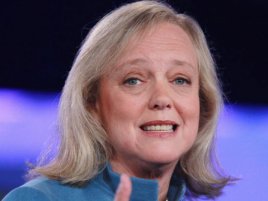 Meg Whitman blue