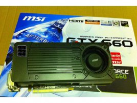 MSI GeForce GTX 660 fake