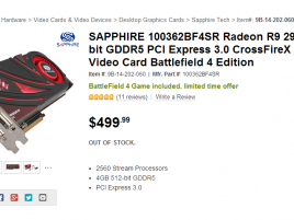 Sapphire R9 290 newegg