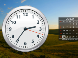 Windows 8 clock