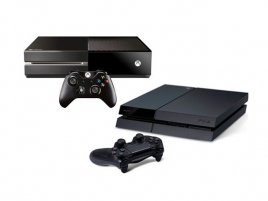 Xbox One Playstation 4 ilustrace