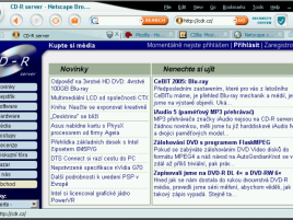 Netscape 8 - ukázka