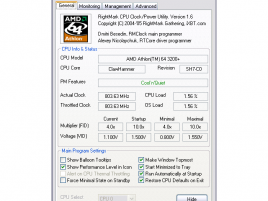 RightMark CPU Clock Utility - General