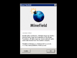 Mozilla Minefield logo