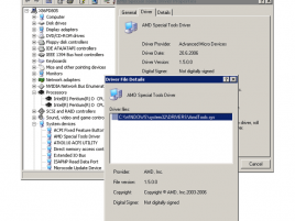 AMD Special Tools Driver ve správci zařízení