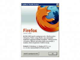 Firefox 2 Beta 1 - O aplikaci