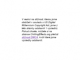 Filtrování vyhledávání Google dle DMCA