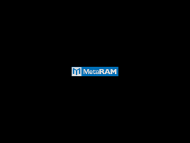 MetaRAM logo