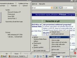 Panel Adresa ve Windows XP SP2