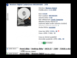 WD20EADS na webu CzechComputer