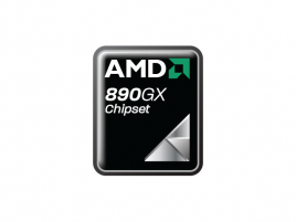 AMD 890GX chipset logo / AMD 890GX logo