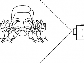 Obrázek z žádosti o patent na Gesture Keyboarding