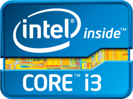 Intel Core i3 logo (2000 series)