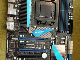 MSI Big Bang Conqueror se socketem AM3+ (AM3b) a čipsetem AMD 990FX