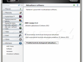 AMD Catalyst Control Center 11.4 - aktualizace