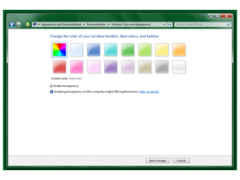 Windows 8 - automatické nastavení barvy oken podle pozadí