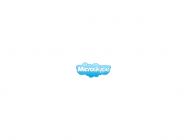 Microskype logo vymyšlené