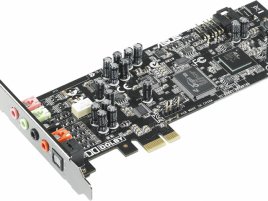 ASUS Xonar DGX 5.1 Audio Card (side view)