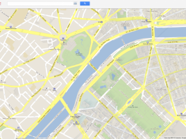 Google Maps - Paříž (Francie)