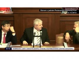 Premiér Rusnok hovoří o nažhaveném prezidentovi
