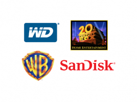 WD, WB, 20th Century Fox, SanDisk