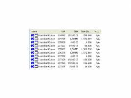 IsoBuster 2.2 show fragment file