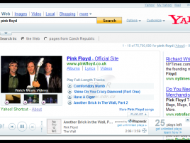 Yahoo! přehrávání celých skladeb