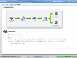 IBM Storwize V3700 - administrační rozhraní