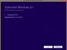 Instalátor Windows 8.1 - stahování