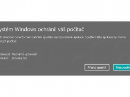 Windows SmartScreen v akci