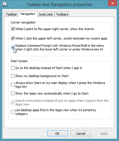 Windows 8.1 - nastavení panelu úloh